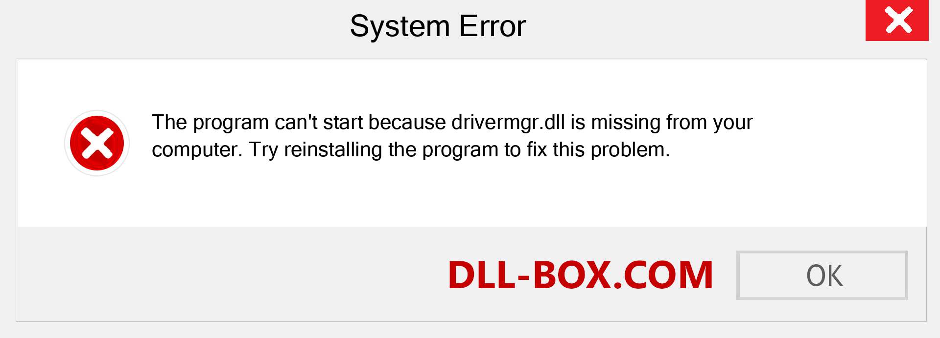  drivermgr.dll file is missing?. Download for Windows 7, 8, 10 - Fix  drivermgr dll Missing Error on Windows, photos, images